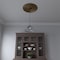 Ekena Millwork Cole PVC Ceiling Medallion (Fits Canopies up to 6"), Metallic Gold Rush, 22"OD x 3 1/2"ID x 1"P CMP22COCGH - alternate 7